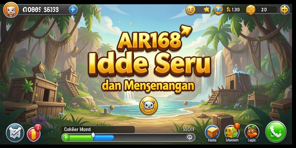 Tampilan gameplay AIR168 yang menyenangkan dan menghibur dalam kategori Idle.