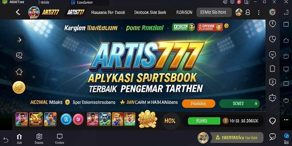 Tampilan menarik dari gameplay taruhan di ARTIS777.