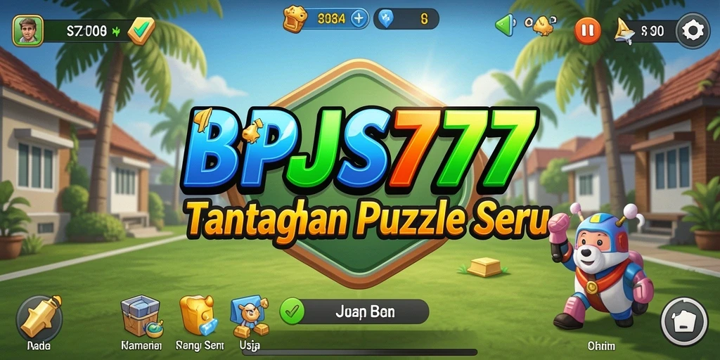 Tampilan gameplay mengasyikkan dari BPJS777 Puzzle.