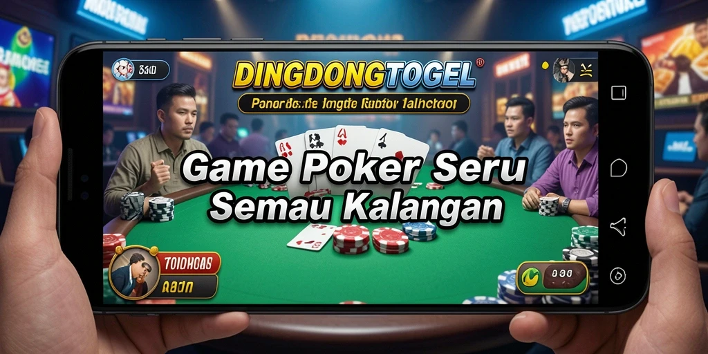 Tampilan permainan DINGDONGTOGEL yang menarik dan interaktif.