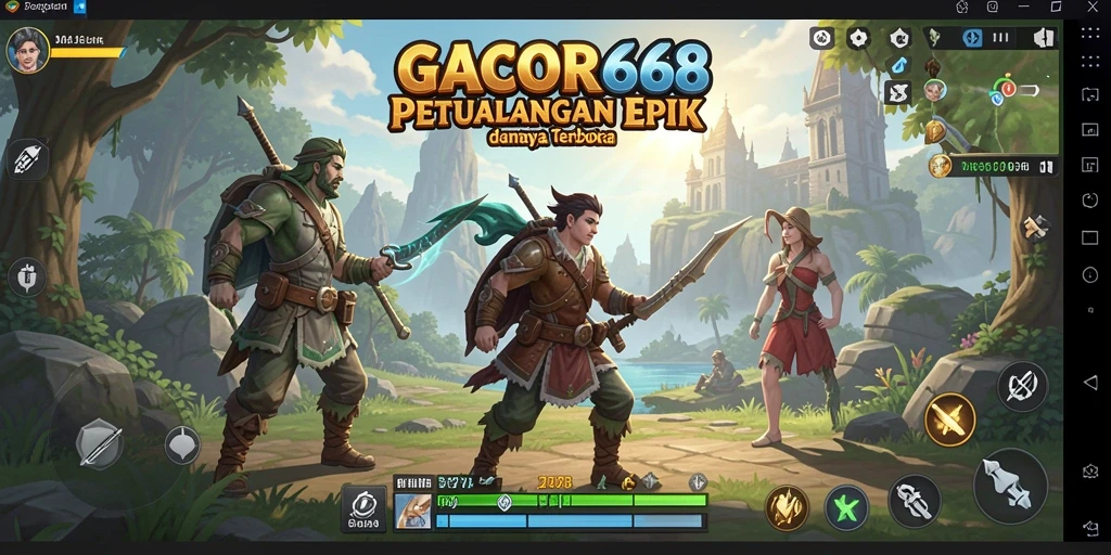 Gameplay mendebarkan dalam dunia terbuka GACOR668.