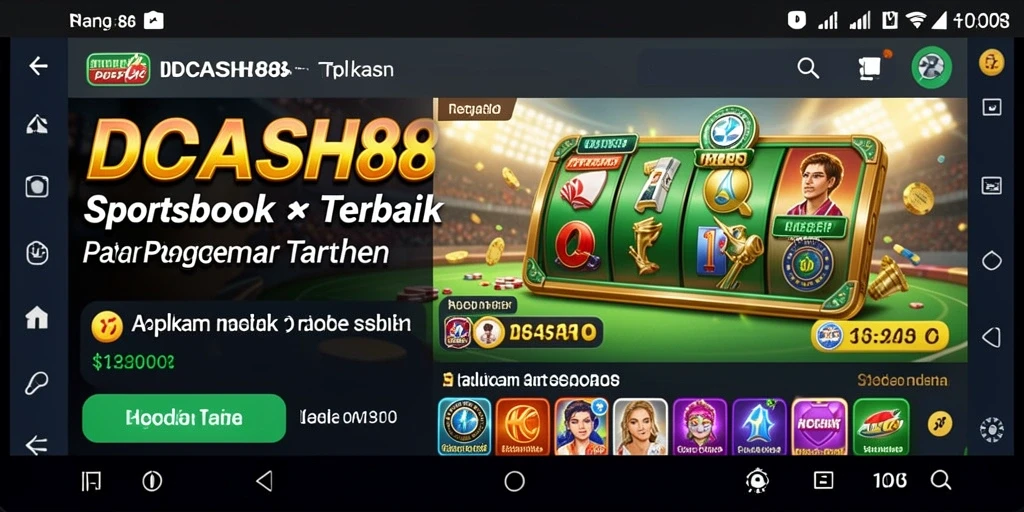 Tampilan gameplay taruhan Sportsbook di IDCASH88 yang menarik.