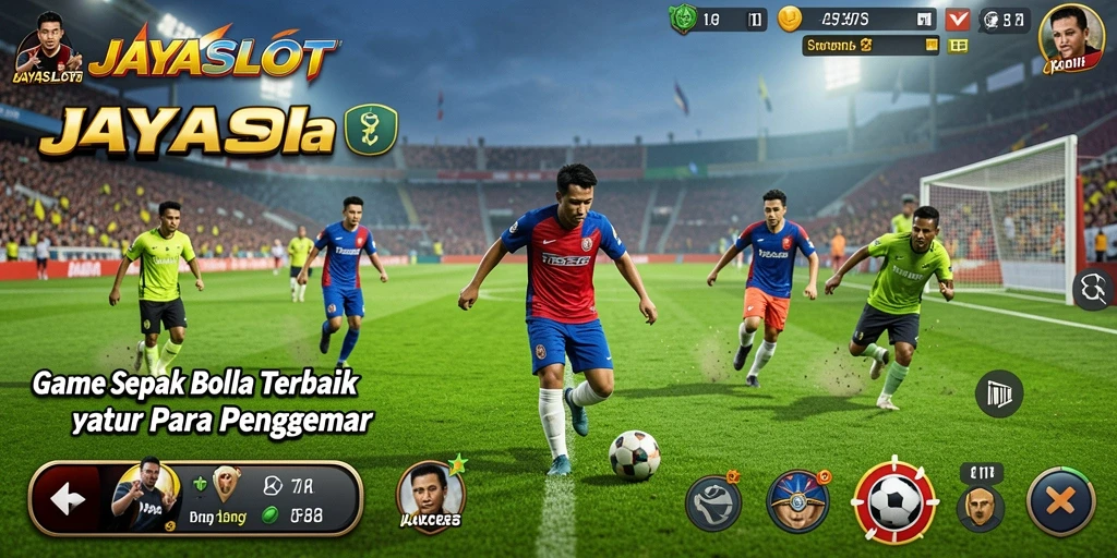 Tampilan gameplay menarik dari JAYASLOT tentang sepak bola.