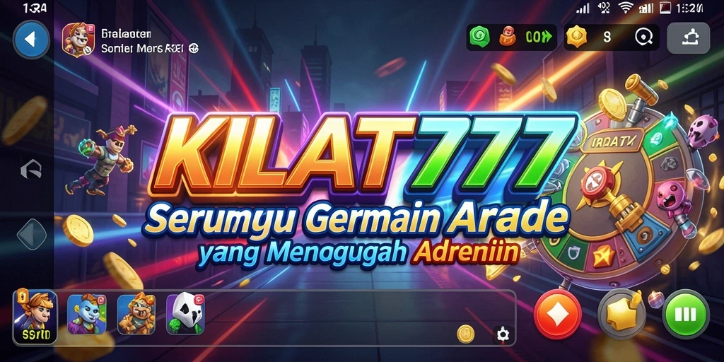 Tampilan gameplay KILAT777 yang mengasyikkan dan penuh warna.
