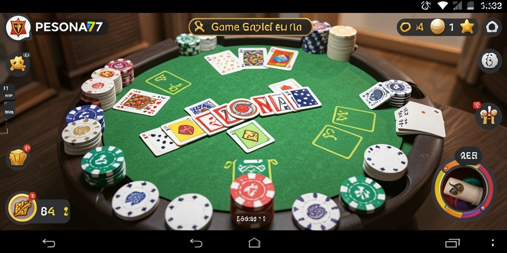 Tampilan gameplay PESONA77 yang menarik dan interaktif.