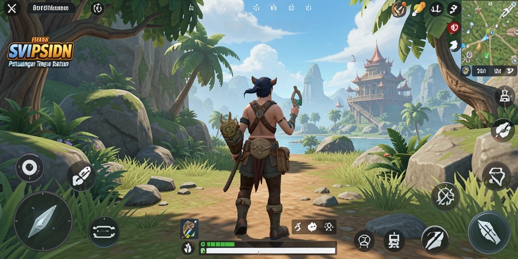 Tampak gameplay menarik di dunia terbuka SVIPSIDN.