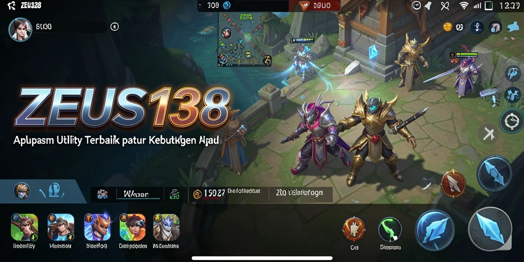 Tampilan antarmuka aplikasi Utility ZEUS138 yang ramah pengguna.